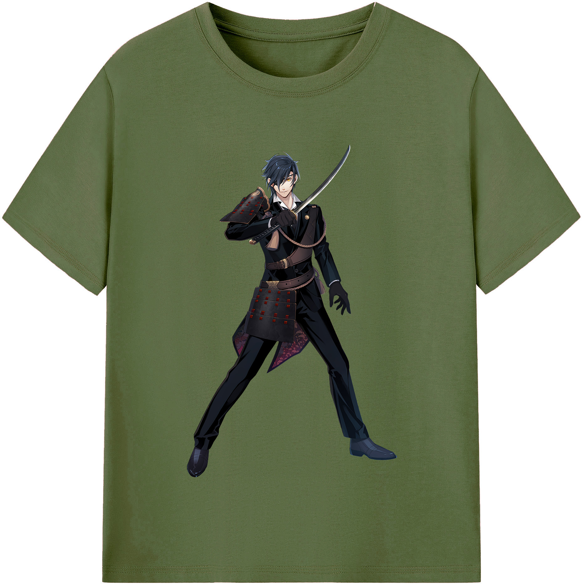 （画像用） 刀剣乱舞 Touken Ranbu 綿100％半袖Tシャツ（フロントプリント）